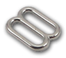 Metal Single-Bar Slides 5/8 Inch Wide