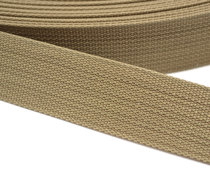 Heavy Nylon bing 11/2 Inchwide Tan 499 Sold In ByTheYard Quantities