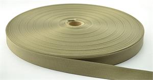 17337 MIL-SPEC NYLON WEBBING 3/4 INCH-WIDE TAN By-The-Roll
