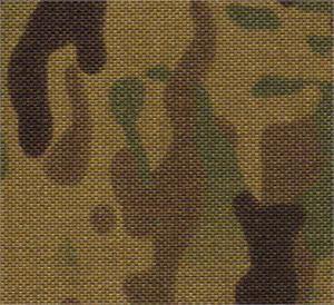 CORDURA COATED NYLON FABRIC 1000 DENIER 58-60 INCHES-WIDE MULTICAM - By-The-Yard