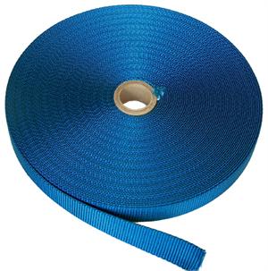 FLAT NYLON WEBBING 3/4 INCH-WIDE ROYAL By-The-Yard