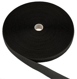 SEW-ON NYLON FASTENER TAPE BLACK HOOK 5/8 INCH-WIDE Wholesale