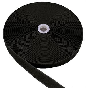 SEW-ON NYLON FASTENER TAPE BLACK LOOP 1 INCH-WIDE Wholesale