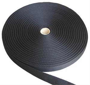 REGULAR-WEIGHT POLYPROPYLENE WEBBING 1 INCH-WIDE NAVY By-The-Yard