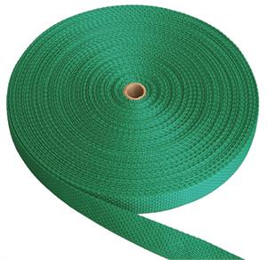 REGULAR-WEIGHT POLYPROPYLENE WEBBING 1 INCH-WIDE TEAL By-The-Yard