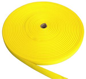 REGULAR-WEIGHT POLYPROPYLENE WEBBING 1-1/2 INCH-WIDE YELLOW Wholesale