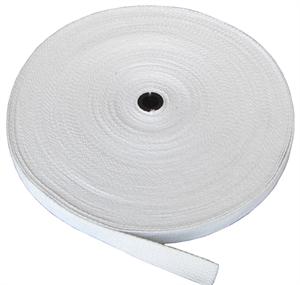 REGULAR-WEIGHT COTTON WEBBING 2 INCH-WIDE WHITE By-The-Yard