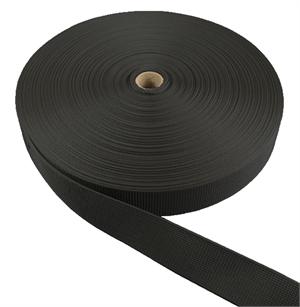 HEAVY NYLON WEBBING 2 INCH-WIDE BLACK Wholesale