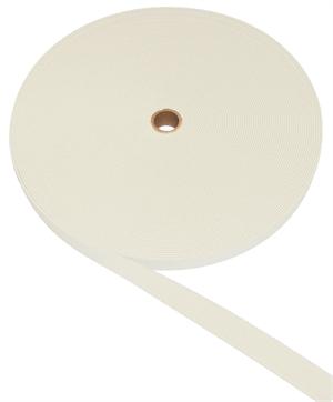WOVEN POLY-ELASTIC WEBBING 1-1/2 INCH-WIDE WHITE