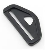 B-DR-03 2000 Black Plastic Five-Ring Slot D-Ring