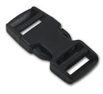 1-Inch-Wide Dual-Adjusting Side-Release Buckles