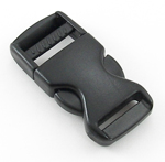 B-SR-02 0750 Black Side Release Buckle