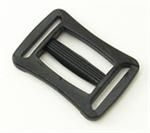PLASTIC STERNUM SLIDES 1 INCH-WIDE BLACK By-The-Bag