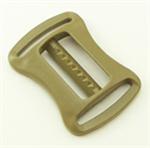 PLASTIC STERNUM SLIDES 1 INCH-WIDE COYOTE By-The-Bag