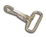 METAL SNAPHOOKS 1 INCH-WIDE NICKEL PLATED