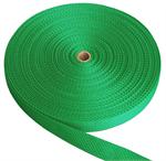 Green Regular-Weight Polypropylene Webbing