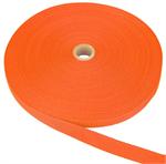 Orange Regular-Weight Polypropylene Webbing