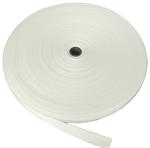 White Regular-Weight Polypropylene Webbing