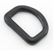 B-DR-01 1000 Black Plastic D-Ring