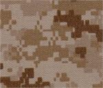 CORDURA COATED NYLON FABRIC 1000 DENIER 58-60 INCHES-WIDE DESERT DIGITAL - By-The-Yard
