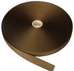 Brown Flat Nylon Webbing