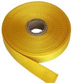 Yellow Flat Nylon Webbing