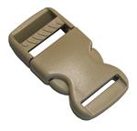 SINGLE-ADJUSTING SIDE-RELEASE BUCKLES 3/4 INCH-WIDE COYOTE Wholesale
